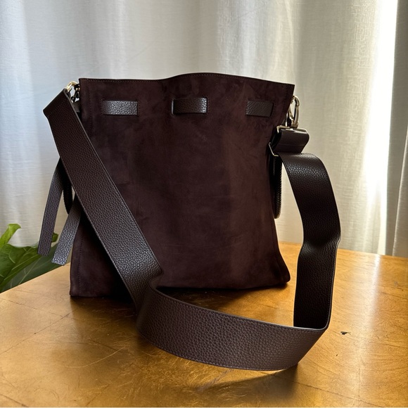 Tamara Mellon suede shoulder bag brown suede - Picture 3 of 15